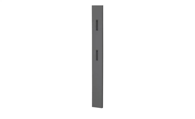 Garderobenleiste   ¦ grau ¦ Holzwerkstoff ¦ Maße (cm): B: 13 H: 110 T: 3.0 Garderoben & Kleiderstangen > Hakenleisten - Möbel Kraft