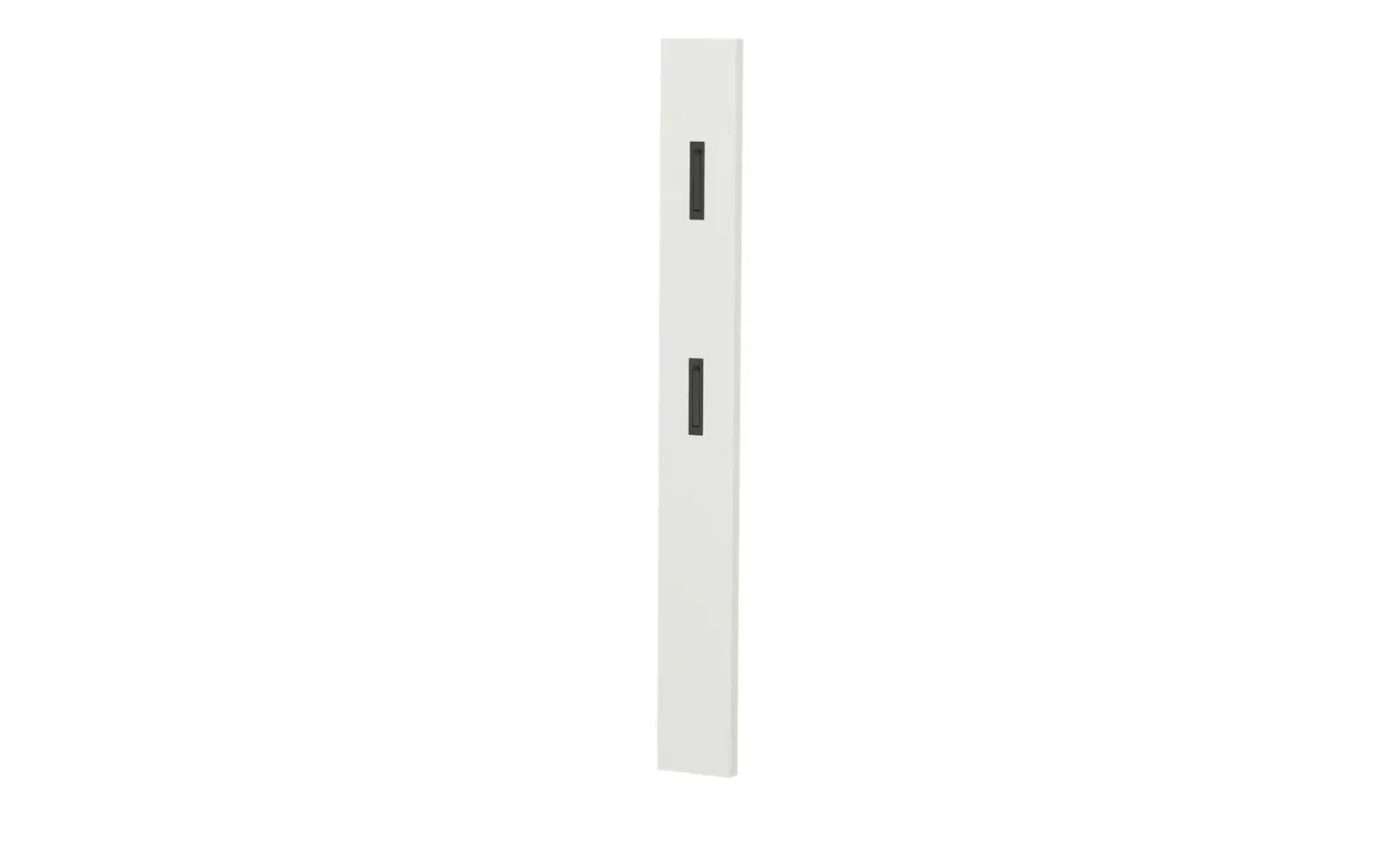 Garderobenleiste   ¦ weiß ¦ Holzwerkstoff ¦ Maße (cm): B: 13 H: 110 T: 3.0 Garderoben & Kleiderstangen > Hakenleisten - Möbel Kraft