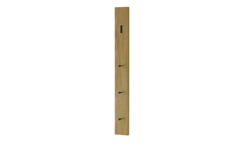 Garderobenpaneel   ¦ holzfarben ¦ Holzwerkstoff ¦ Maße (cm): B: 14 H: 120 T: 7.0 Garderoben & Kleiderstangen > Wandgarderoben - Möbel Kraft