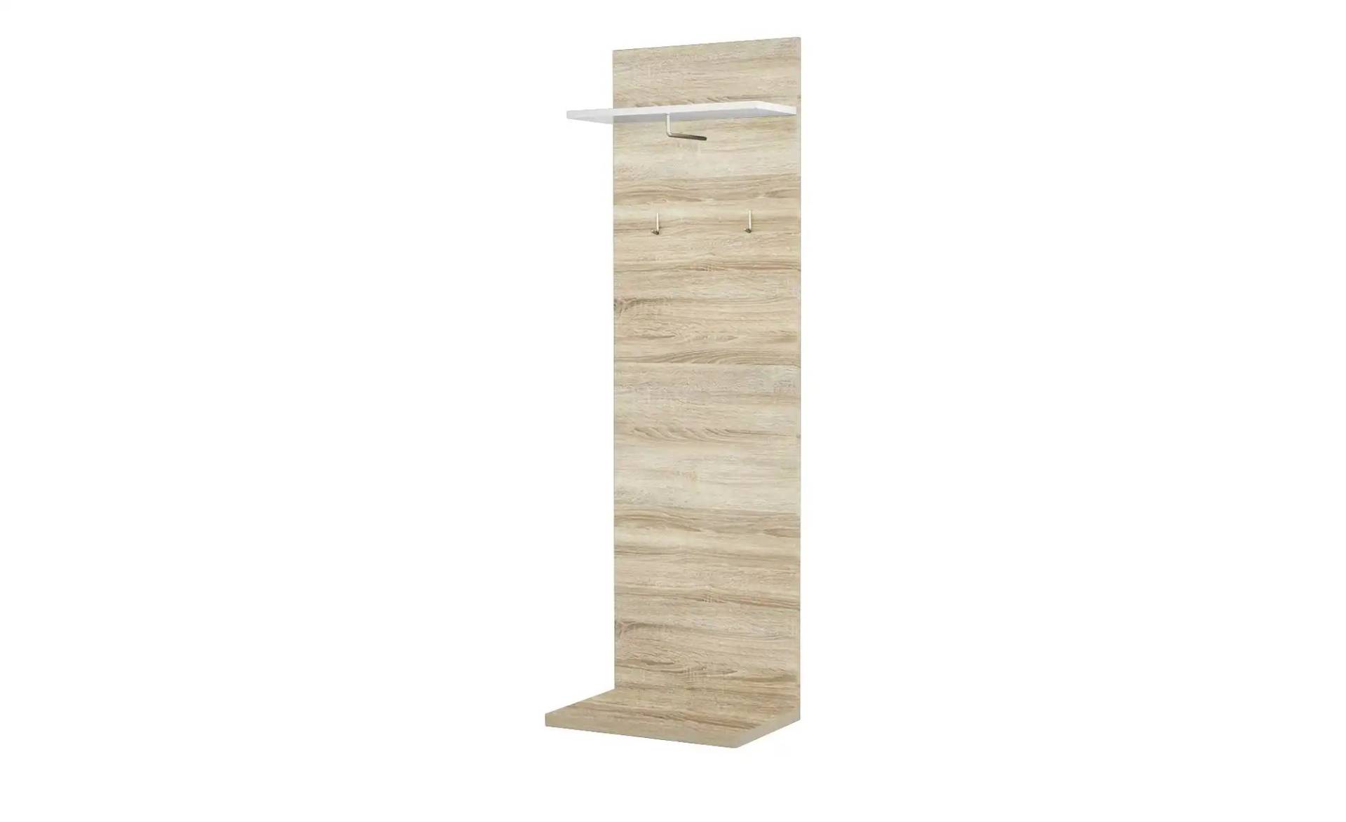 Garderobenpaneel   ¦ holzfarben ¦ Spanplatte ¦ Maße (cm): B: 65 H: 206 T: 42.0 Garderoben & Kleiderstangen > Wandgarderoben - Möbel Kraft