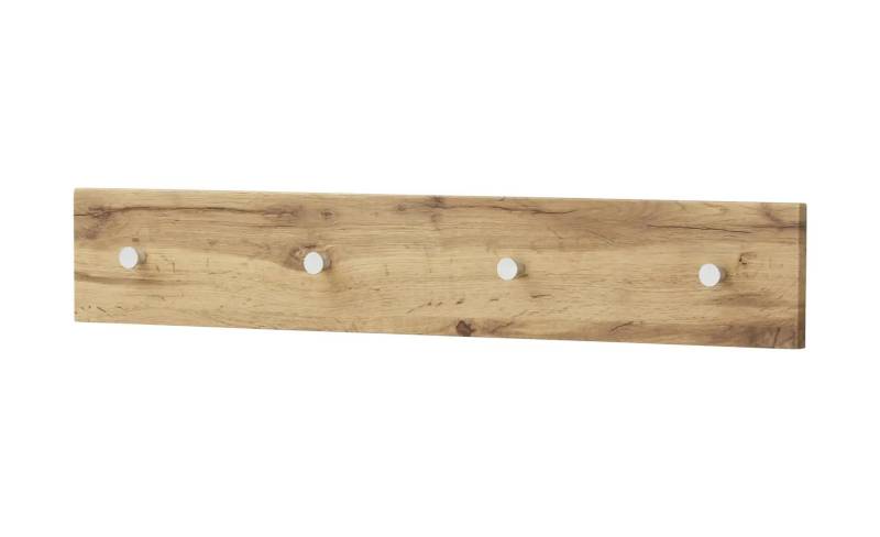 Wohnwert Garderobenleiste  Helen ¦ holzfarben ¦ MDF-Platte ¦ Maße (cm): B: 88 H: 15 T: 4.0 Garderoben & Kleiderstangen > Hakenleisten - Möbel Kraft
