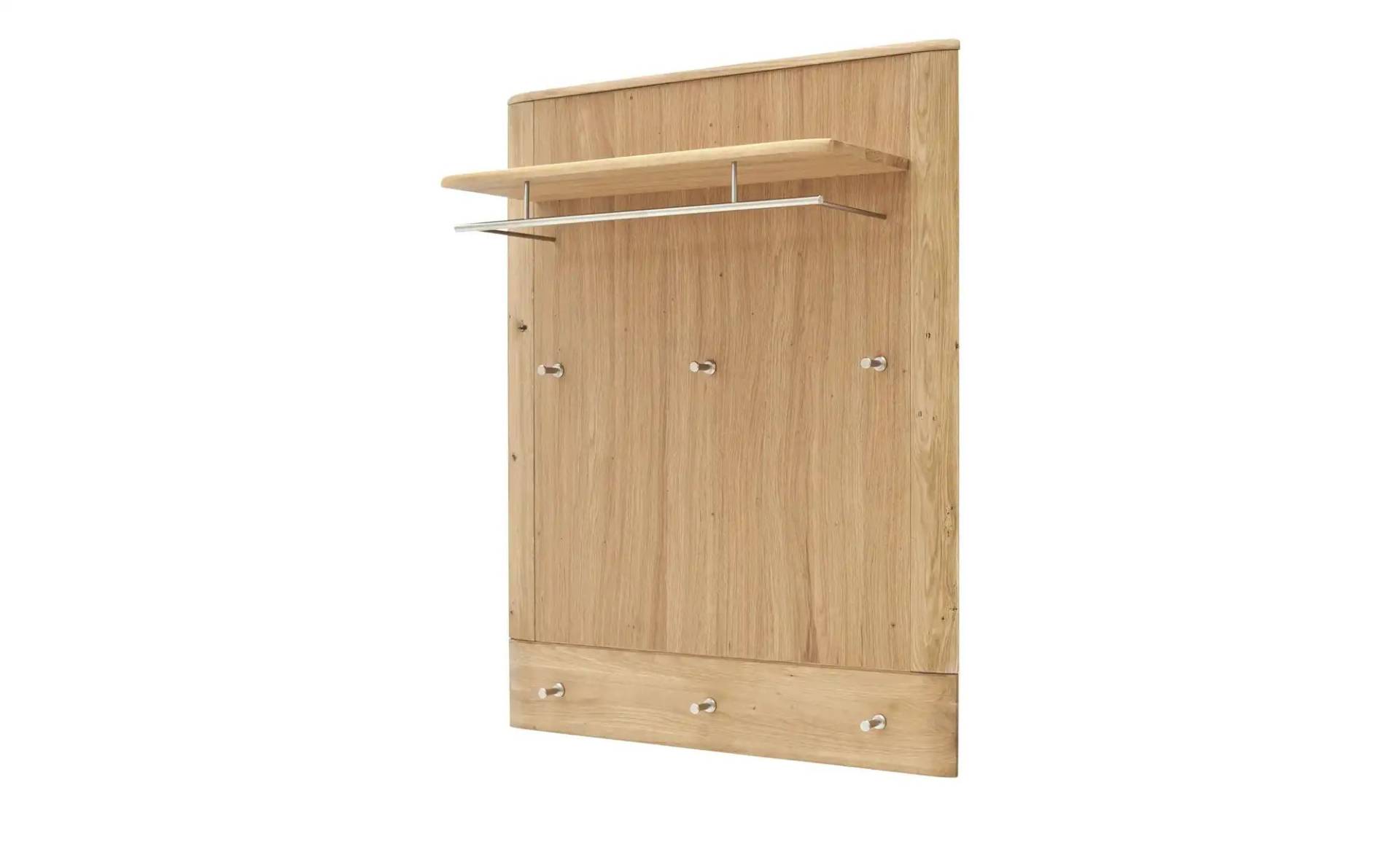 Garderobenpaneel   ¦ holzfarben ¦ Holzwerkstoff,Massivholz ¦ Maße (cm): B: 90 H: 114 T: 29.0 Garderoben & Kleiderstangen > Wandgarderoben - Möbel Kraft