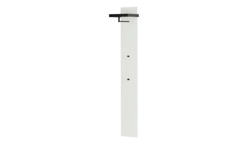 Garderobenpaneel   ¦ weiß ¦ Holzwerkstoff ¦ Maße (cm): B: 30,5 H: 180 T: 30.0 Garderoben & Kleiderstangen > Wandgarderoben - Möbel Kraft