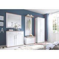 Garderobenschrank 2-trg Romance von Bega Sibiu Lärche / San remo hell by Wohnorama