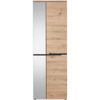 Garderobenschrank Memphis Eiche Artisan Nachbildung Graphit B/H/T: ca. 65x197x38 cm Garderobenschrank Memphis Eiche Artisan Nachbildung Graphit B/H/T: ca. 65x197x38 cm von XXXL