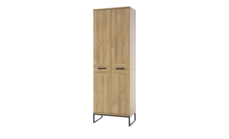 Garderobenschrank   ¦ holzfarben ¦ Maße (cm): B: 66 H: 196 T: 38.0 Garderoben & Kleiderstangen > Garderobenschränke - Möbel Kraft