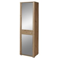 Garderobenschrank inkl. 1 Spiegeltür re./li. montierbar PABLO von Innostyle Artisan Eiche