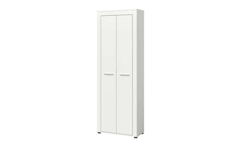 Garderobenschrank   ¦ weiß ¦ Maße (cm): B: 64 H: 191 Garderoben & Kleiderstangen > Garderobenschränke - Möbel Kraft