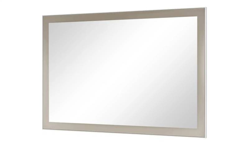 Spiegel 120 x 77 cm Duna ¦ beige ¦ Glas,Aluminium,Holzwerkstoff ¦ Maße (cm): B: 120 H: 77 T: 3.0 Garderoben & Kleiderstangen > Garderoben Spiegel - Höffner