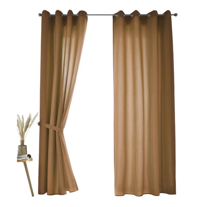 Gardinenbox VORHANG Taupe