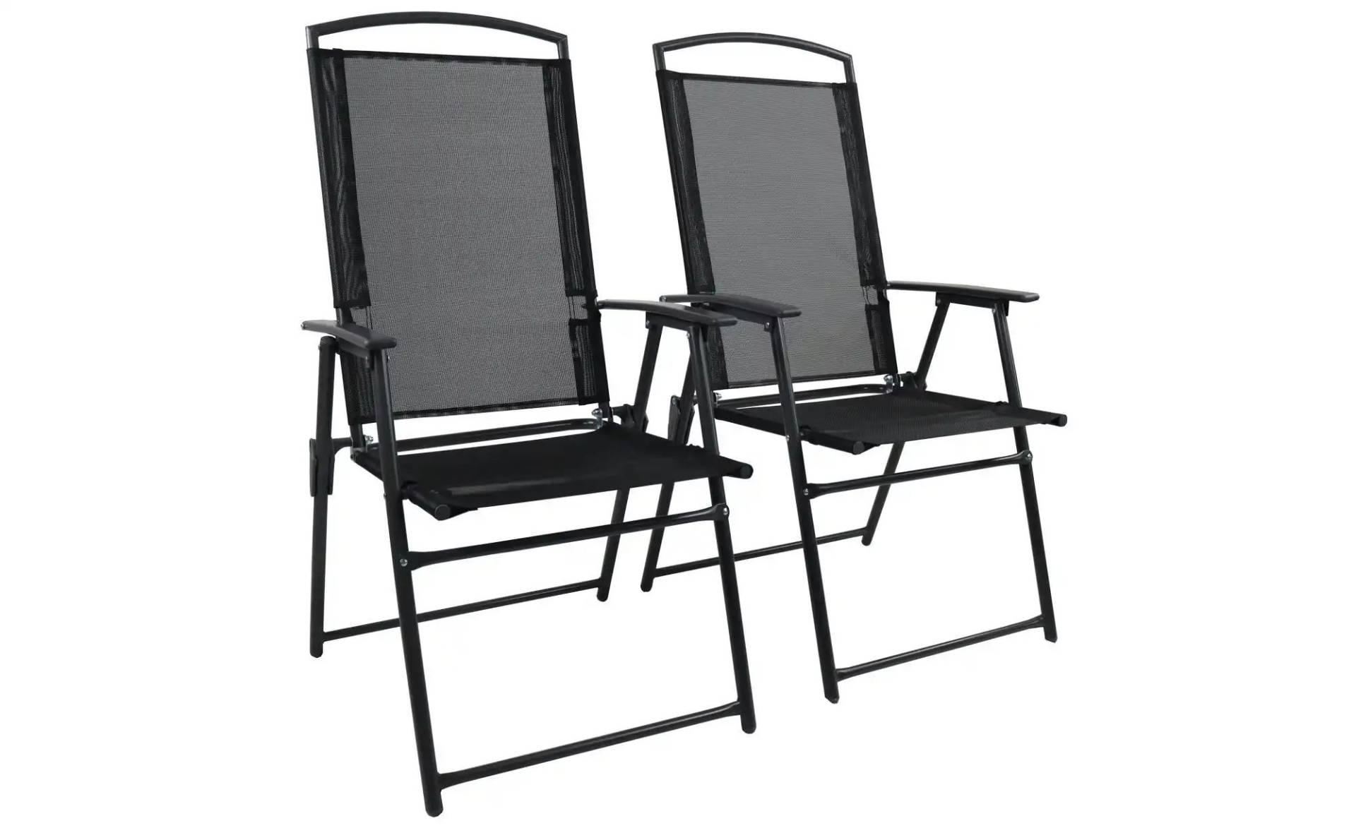 Gartenstuhl 2er-Set   ¦ grau ¦ Maße (cm): B: 61 H: 105 Garten > Gartenmöbel > Gartenstühle - Möbel Kraft