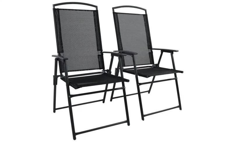 Gartenstuhl 2er-Set   ¦ grau ¦ Maße (cm): B: 61 H: 105 Garten > Gartenmöbel > Gartenstühle - Möbel Kraft