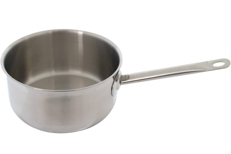 Gastro Stielkasserolle Ø 20 cm 2,5 Liter Edelstahl Kochtopf Ofenfest Induktion