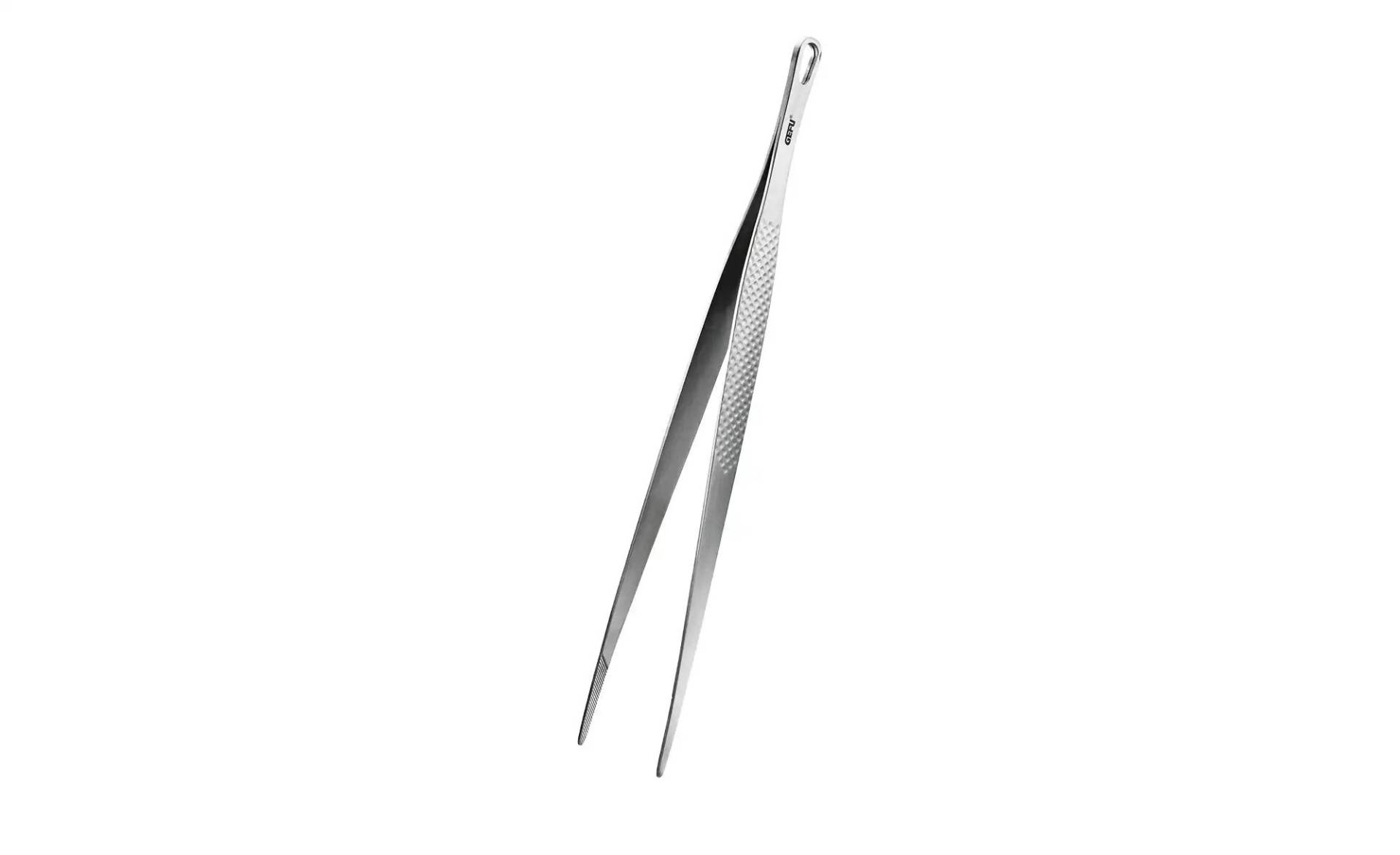 Gefu Küchenpinzette  ESATTO ¦ silber ¦ Edelstahl ¦ Maße (cm): B: 1,8 H: 5 Küchenzubehör & Helfer > Küchenhelfer - Höffner