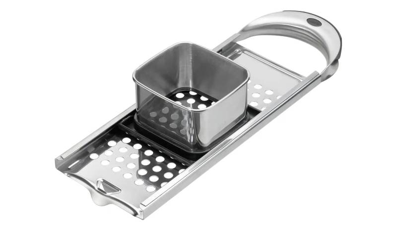 Gefu Spätzlehobel  TRADIZIONE ¦ silber ¦ Edelstahl ¦ Maße (cm): B: 6,3 H: 10,4 Küchenzubehör & Helfer > Küchenhelfer - Höffner