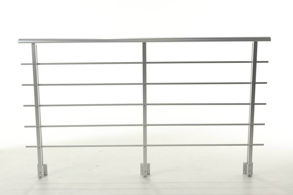 Dolle Geländer-Set PAB 90 - für seitliche Montage Starterset aus Aluminium für Treppen und Balkon (Innen und Außen) von Dolle