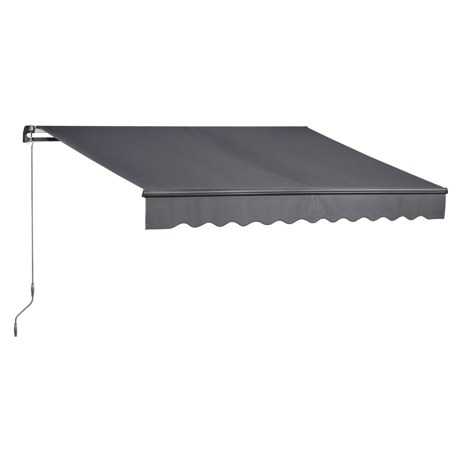 Gelenkarmmarkise Aventura 4x2,5m Anthrazit Gelenkarmmarkise Aventura 4x2,5m Anthrazit
