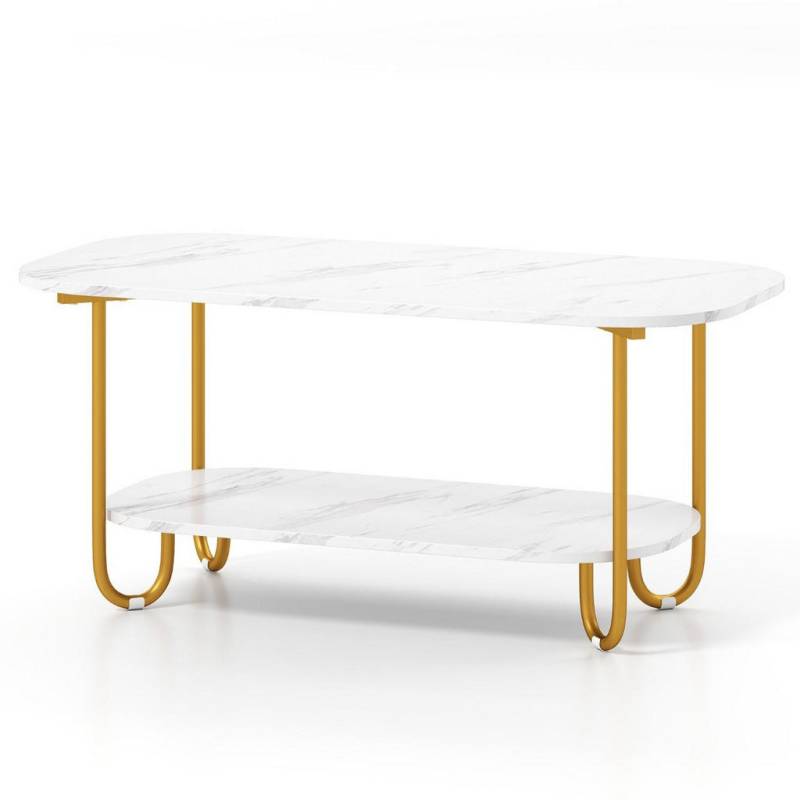 Gemütlich Home COUCHTISCH Weiß