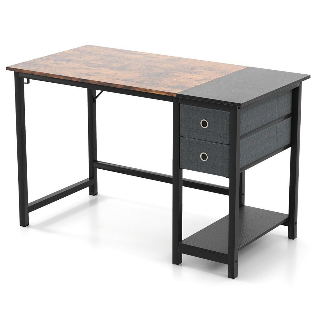 Gemütlich Home SCHREIBTISCH Braun Gemütlich Home SCHREIBTISCH Braun