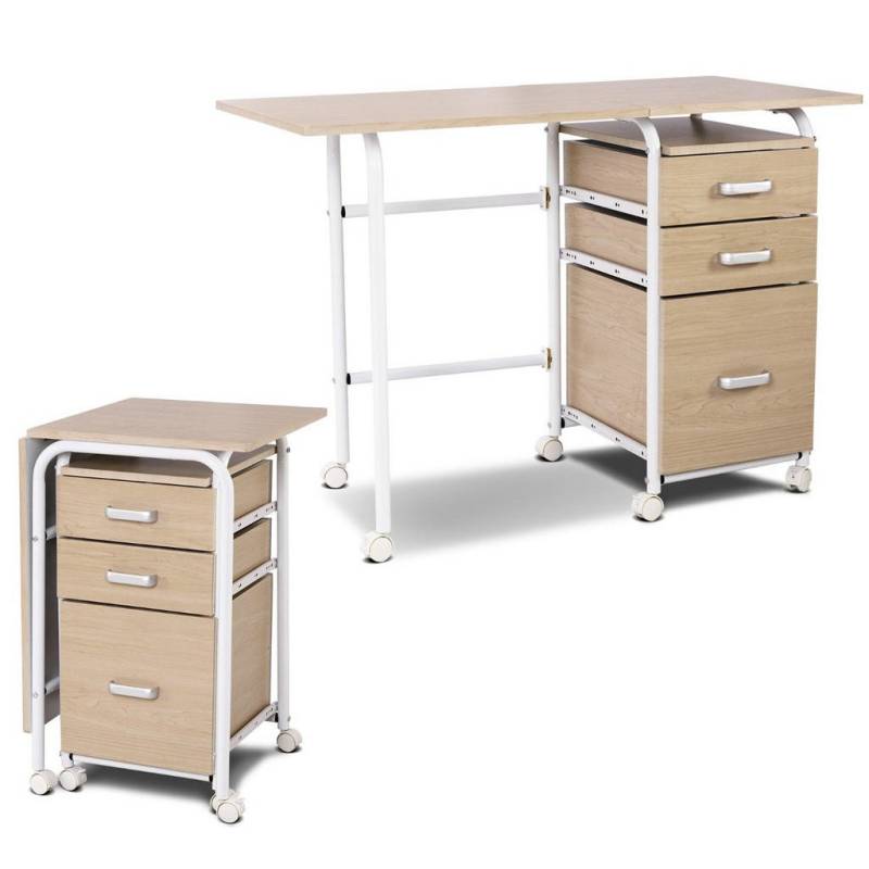 Gemütlich Home SCHREIBTISCH Natur