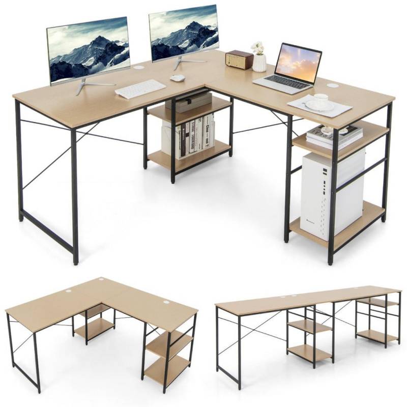 Gemütlich Home SCHREIBTISCH Natur