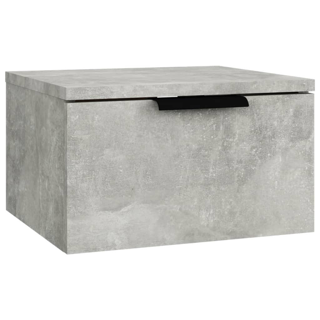 Gemütlich Home WAND-NACHTTISCH Grau