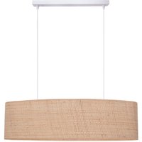 Gemütliche Hängelampe Stoff Natur 2-flammig E27 70 cm Gemütliche Hängelampe Stoff Natur 2-flammig E27 70 cm von Belis