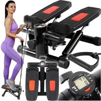 Gerader Stepper mit Übungsseilen 2 in 1 Display Theke Treppen Fitness