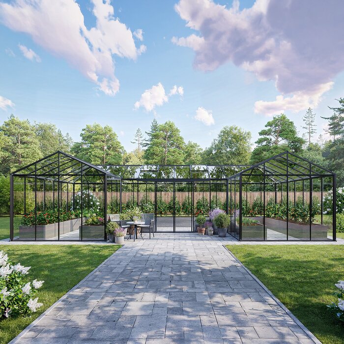 Geräumiges Gewächshaus | Bloomcabin Orangerie