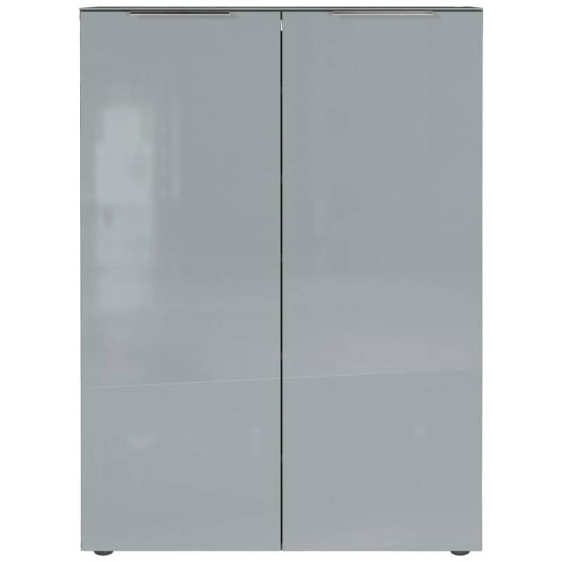 Germania SCHUHSCHRANK Graphit, Silber