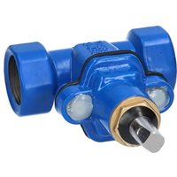 Gewinde-Wasserschieber ZG2 DN32 mit Weichdichtung, PN16, GJS-Sphäroguss Gewinde-Wasserschieber ZG2 DN32 mit Weichdichtung, PN16, GJS-Sphäroguss