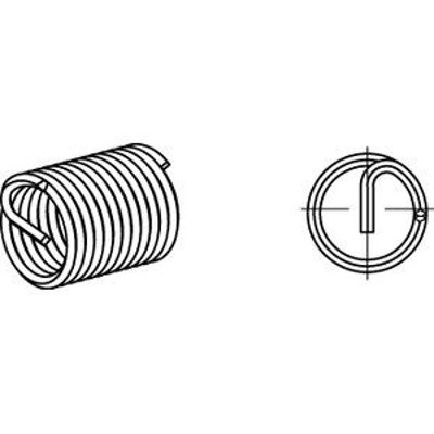 Gewindeeinsatz ART 88330 AMECOIL A 2 Typ SR AM 16 x 24 A 2 S von Nobrand