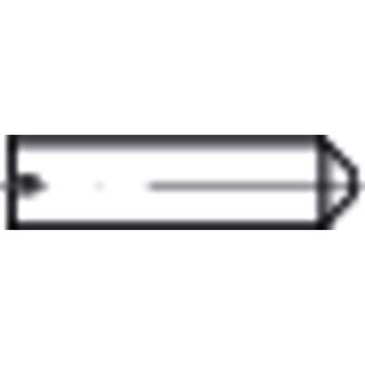 Gewindestift mit Schlitz und Spitze ISO 7434-A4 blank M5x0,8x10mm von Nobrand