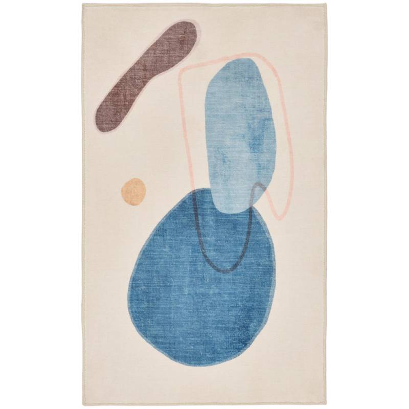 Gino Falcone BADTEPPICH Blau