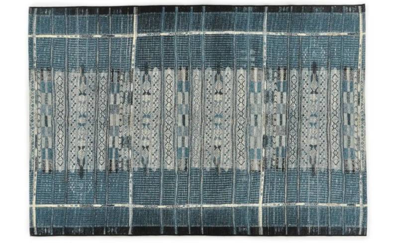 Gino Falcone In-und Outdoor-Teppich  Aurora ¦ blau ¦ Synthetische Fasern ¦ Maße (cm): B: 200 H: 0,5 Aktuelles > Schlafzimmer Aktion - Höffner