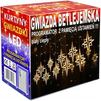 Girlande CURTAIN LED Weihnachtsbaum Lichter hängende Sterne Eiszapfen Fenster STERN Girlande CURTAIN LED Weihnachtsbaum Lichter hängende Sterne Eiszapfen Fenster STERN