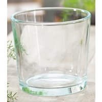 Glas-Übertopf ø 17 cm 'klar'