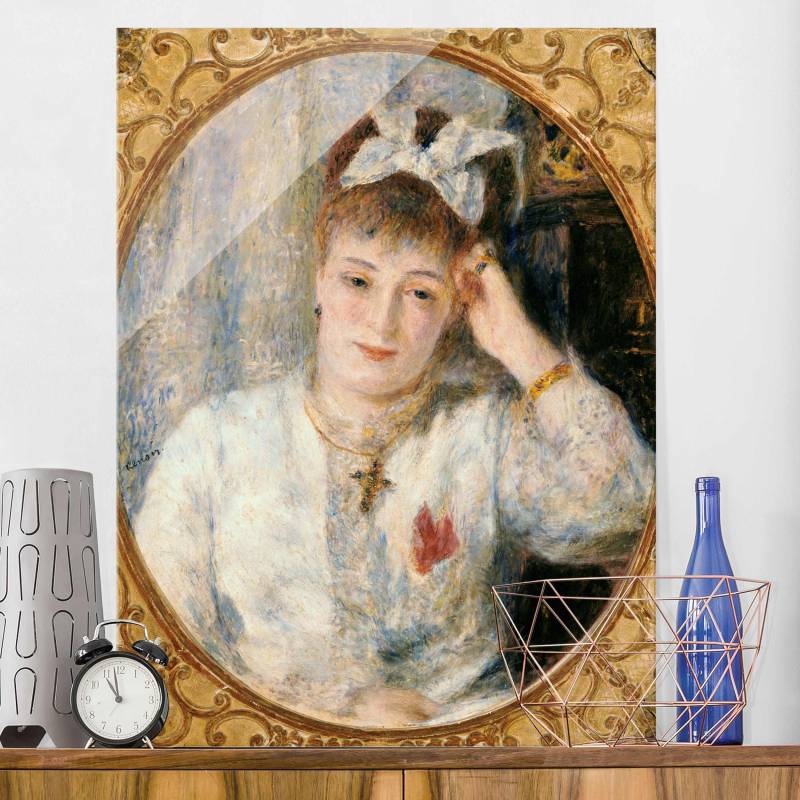 Glasbild Kunstdruck Auguste Renoir - Marie Murer