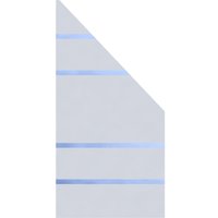 Glaselement Design ALPHA Anschluss Rechts 90x180/90cm
