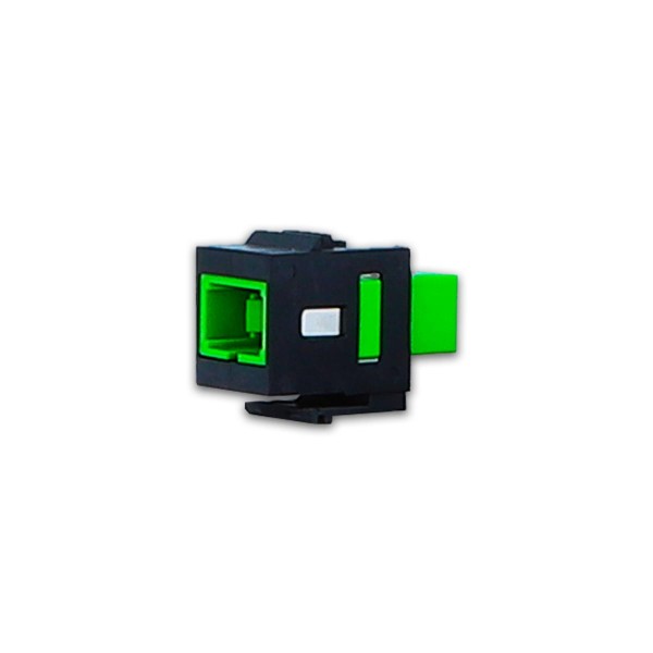 Glasfaser Keystone KMK-SC OS2 APC Modul 228090900 Schwarz