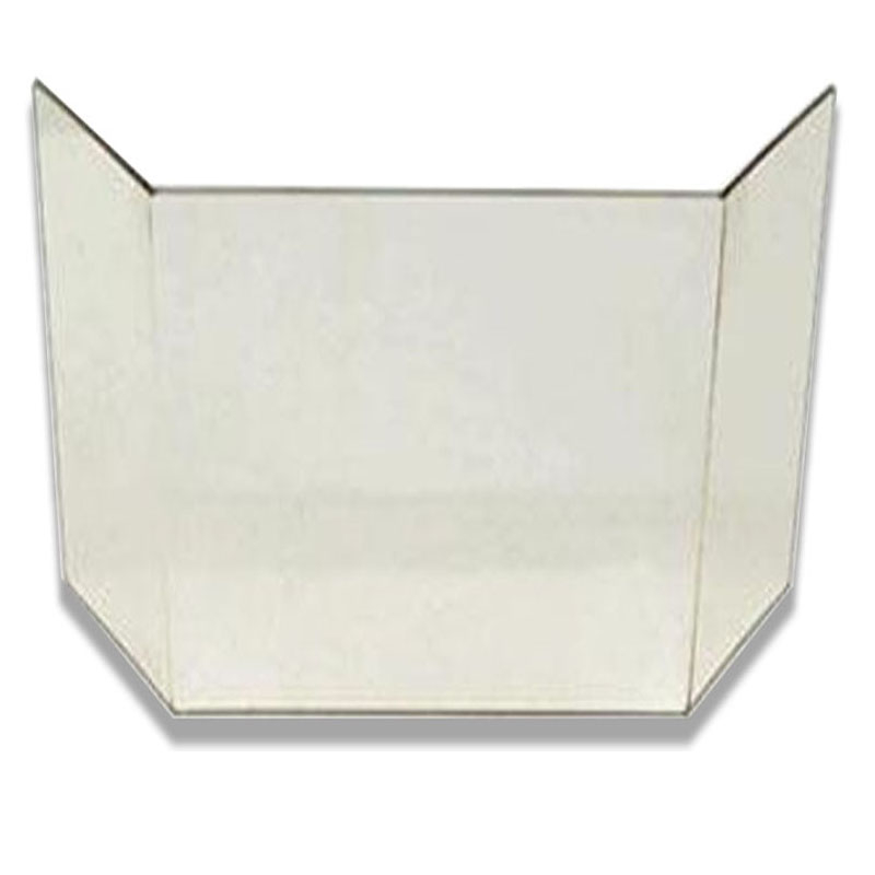 Glasscheibe gewinkelt 440x327x4mm von KaminStore24