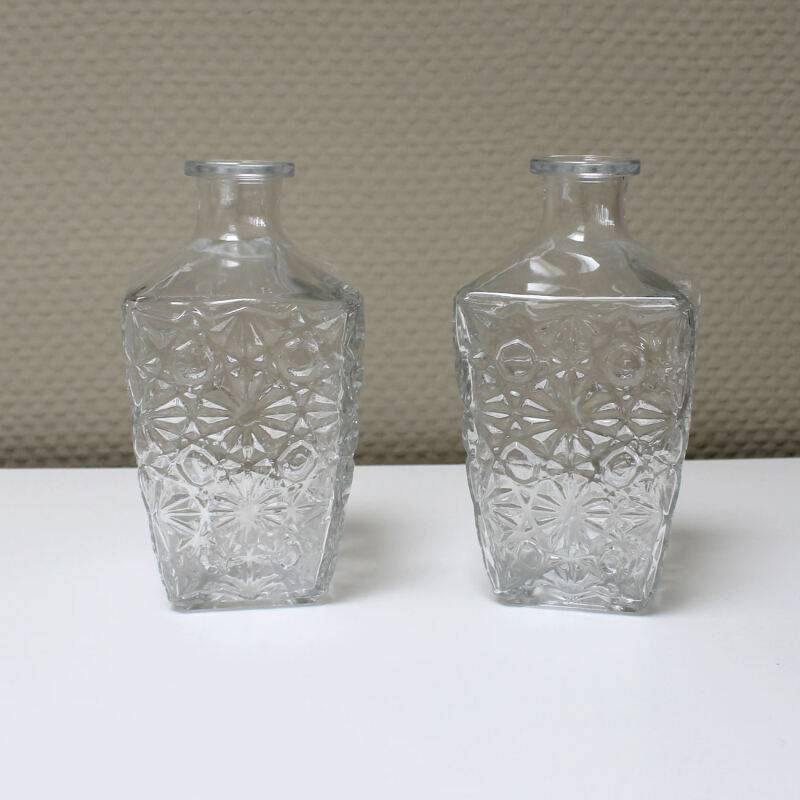 Glasvasen Retrodesign 2er Set