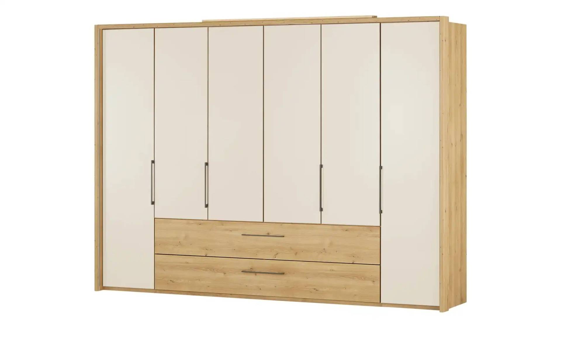 Gleittürenschrank mit Panoramaöffnung Marlon ¦ beige ¦ Maße (cm): B: 306,4 H: 220 T: 58 Schränke > Schranksysteme - Höffner