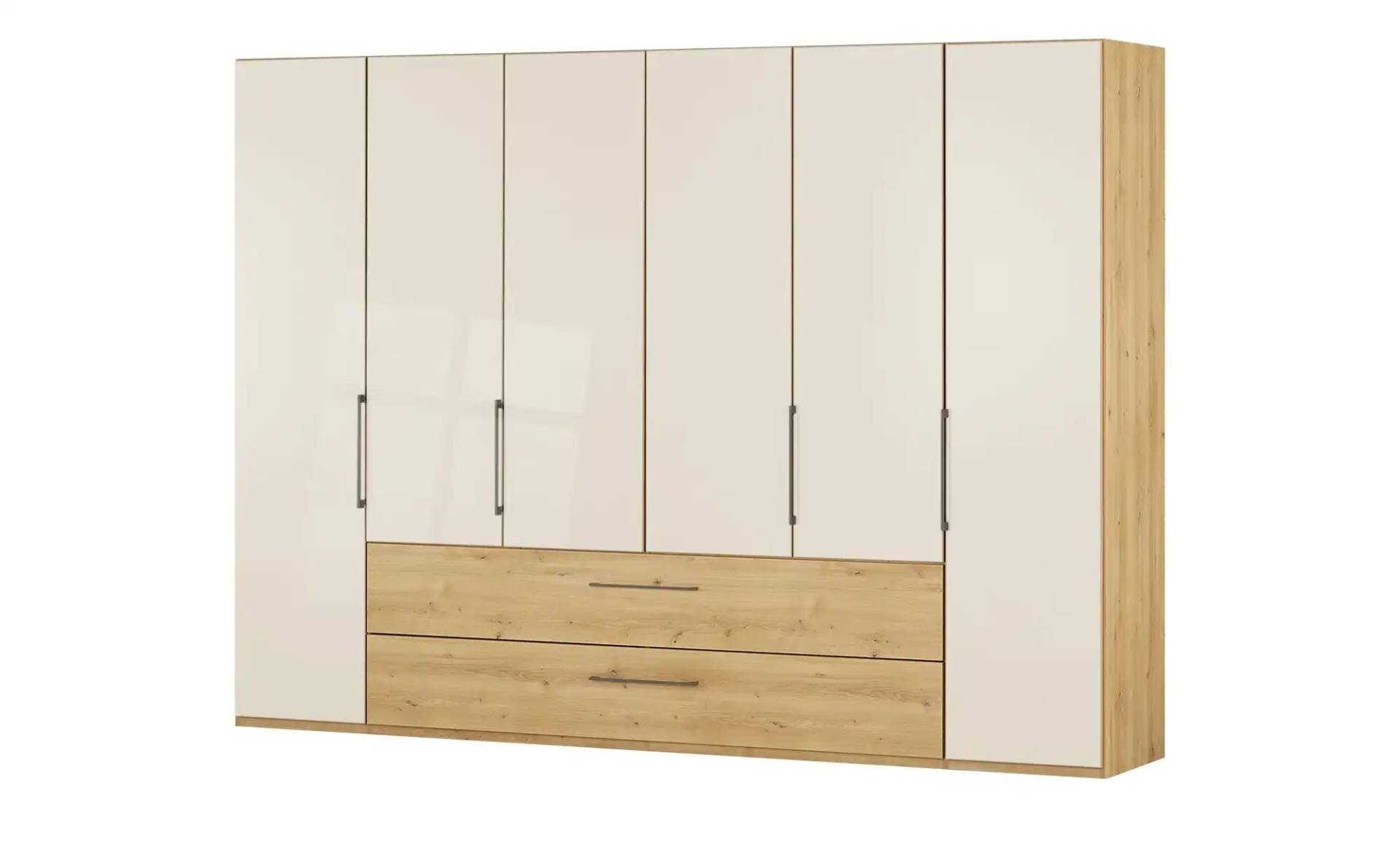 Gleittürenschrank mit Panoramaöffnung Marlon ¦ creme ¦ Maße (cm): B: 300 H: 216 T: 58 Schränke > Schranksysteme - Höffner