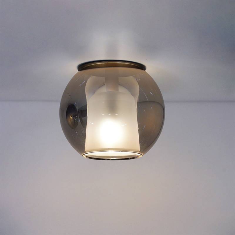 Glo Deckenleuchte, Transparent Glas, Ø: 13 cm