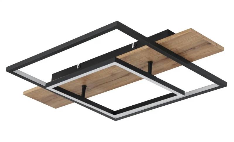 Globo Lighting Deckenleuchte   ¦ schwarz ¦ Maße (cm): B: 60 H: 10 T: 40.0 Lampen & Leuchten > Deckenleuchten - Höffner