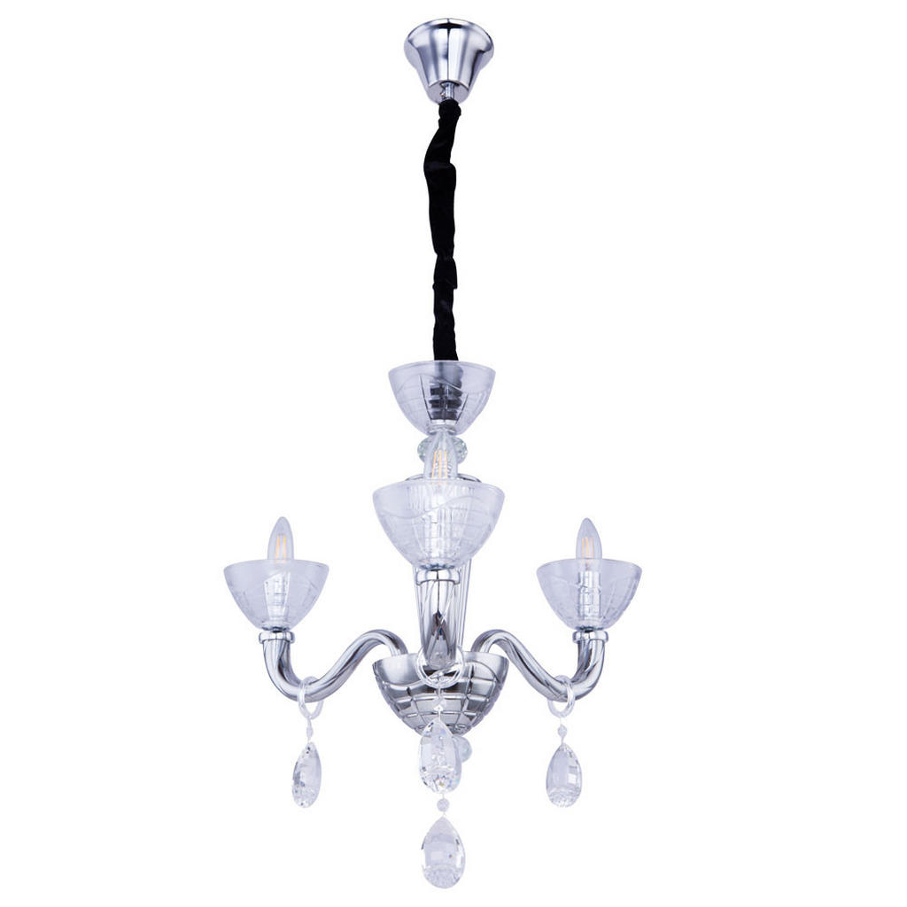 Globo Lighting KRONLEUCHTER Silber