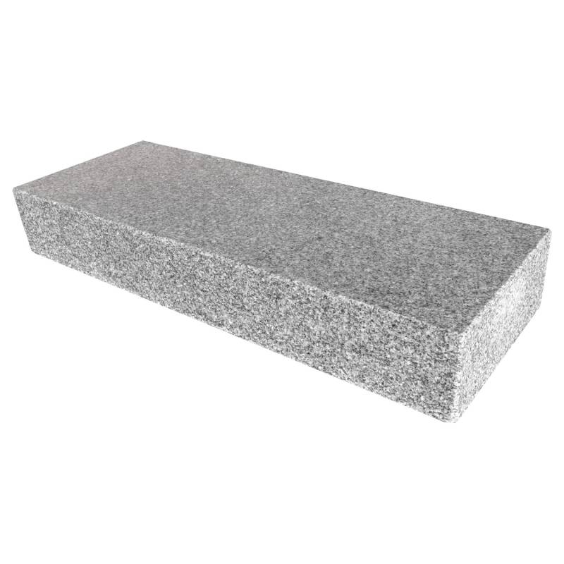 Granit Blockstufe Grau gesägt und geflammt 15 x 35 x 50 cm Granit Blockstufe Grau gesägt und geflammt 15 x 35 x 50 cm von -