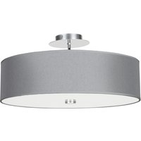 Graue Deckenlampe Viviane mit Stoffschirm Graue Deckenlampe Viviane mit Stoffschirm von Nowodvorski
