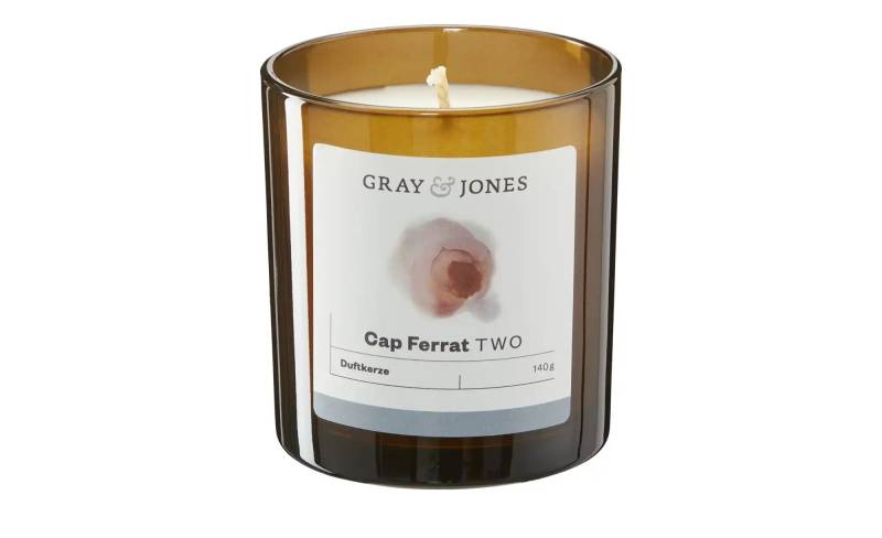 Gray & Jones Duftkerze  Cap Ferrat TWO ¦ Glas , Wachs ¦ Maße (cm): H: 7,5  Ø: 7 Accessoires > Kerzen & Lichter - Höffner
